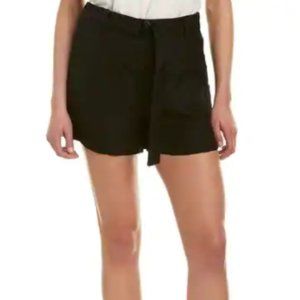 NWT SANDRO H16 Jam Textured Shorts In Black
